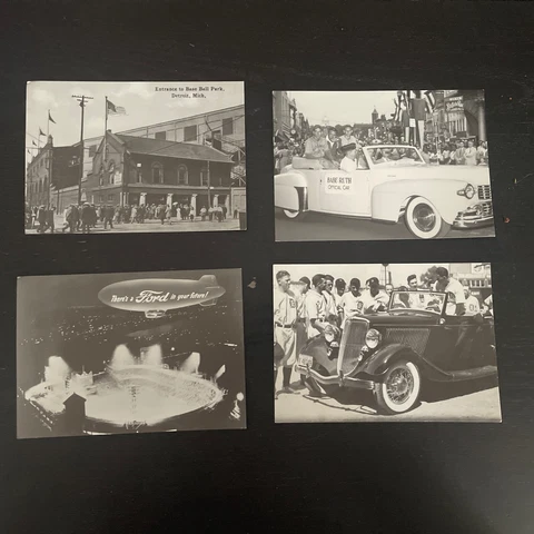 Detroit Tigers Postcard Set SGA Cover