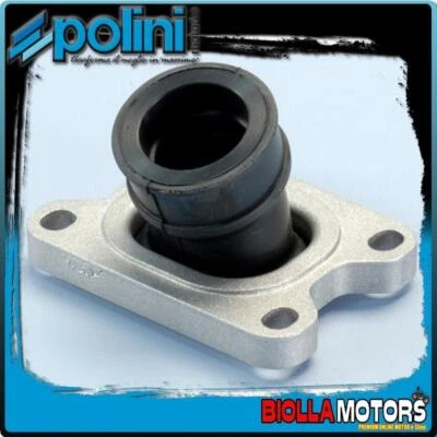215.0427 COLLETTORE ASPIRAZIONE POLINI EVO D.21 DERBI GPR 50 RACING GIREVOLE 360 Foto 1 de 4