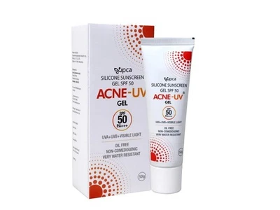 IPCA Acne-UV Oil Free Gel SPF 50 PA+++ UVA/UVB, Water Resistant Sunscreen (50gm) - image 1 of 4