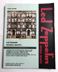 LED ZEPPELIN PHYSICAL GRAFFITI BAND SCORE JAPAN GUITAR TAB - Bild 1 von 4