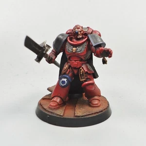 Blood Angels Lieutenant Painted - Warhammer 40k Army Space Marines - Picture 1 of 5