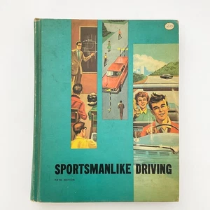 Sportsmanlike Driving Fifth Edition Hardcover Book 1965 American Automobile Text - Imagen 1 de 24