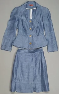 Vivienne Westwood Red Label Linen Suit & Skirt Set Size 40 - UK 8 - Picture 1 of 10