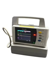 Philips Intellivue X2 Patient Monitor with Docking Station and New Cables - Picture 1 of 7