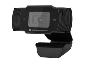 Conceptronic AMDIS05B 720P HD Webcam with Microphone - Afbeelding 1 van 4