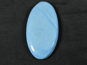 27X57X07 MM Natural Blue Opal Oval Shape Cabochon Loose Gemstone 90Cts. R102 - Imagen 1 de 9
