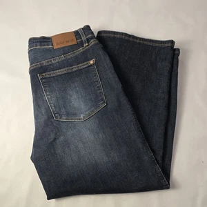 Judy Blue Wide Leg Crop Fit Ankle High Rise Jeans Stretch Denim Gr. 15/32 - Bild 1 von 12