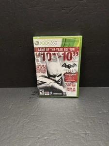 Batman Arkham City Game of the Year Edition Xbox 360 Brand New Sealed  - Picture 1 of 4