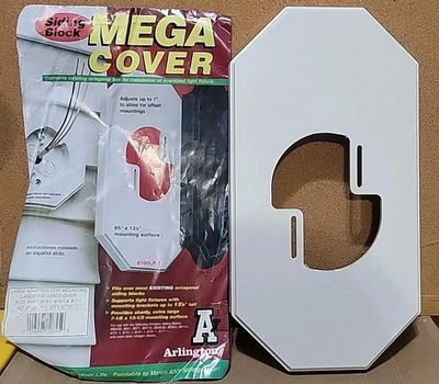 Bloque de revestimiento Arlington MEGA cubierta 8100LP-1 soporte de lámpara exterior ¡NUEVO! Foto 1 de 4
