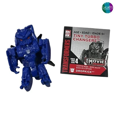 Transformers Tiny Turbo Changers Movie Edition Series 4 Dropkick Helicopter  - Image 1 of 4