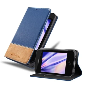 Funda para Apple iPhone 4 / iPhone 4S Teléfono Cubierta Protección Libro Soporte Magnético - Imagen 1 de 13