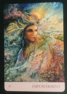 2015 Nature's Whispers Oracle Card 45 Empowerment 5.5" X 3.75" - Picture 1 of 2