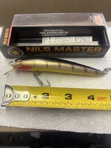NEW Nils Master Fishing Lure Approx 4.5” Excellent Condition Never Used finland - Picture 1 of 6