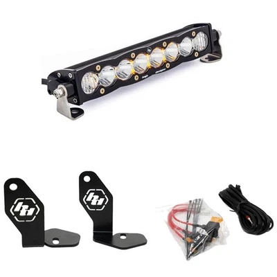Baja Designs 448101 S8 10 inch LED Driving Light Bar for 22-24 Polaris RZR Pro R - Image 1 of 4