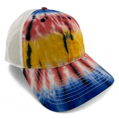 The Game GB470 Negro Arco Iris Tie Dye Camionero Malla Snapback Ajustable Papá Sombrero Foto 1 de 4