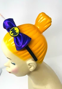 Diadema con lazo Batgirl DC Comics con licencia nueva con etiqueta - Imagen 1 de 6