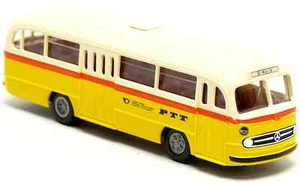 Brekina 95287 MB Mercedes Benz Bus O 321 PTT Postauto Postbus Schweiz 1:87 H0 - Picture 1 of 3