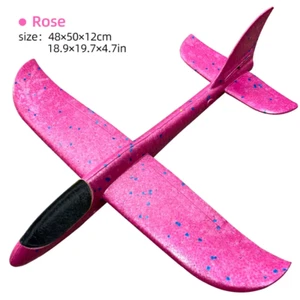 50CM Big Foam Plane Glider Hand Throw Airplane Light Inertial EPP Bubble Planes - Picture 1 of 12