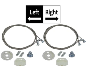 2x Mercedes W210 E430 E320 E55 Window Regulator Repair Kit Clips Rear Left Right - Picture 1 of 3