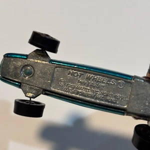 1969 HOT WHEELS REDLINE INDY EAGLE - Aqua Spectraflame, NICE! Hongkong - Bild 1 von 10