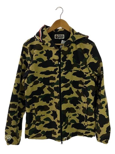 A BATHING APE (BAPE) Giacca A BATHING APE nylon multicolore S usata