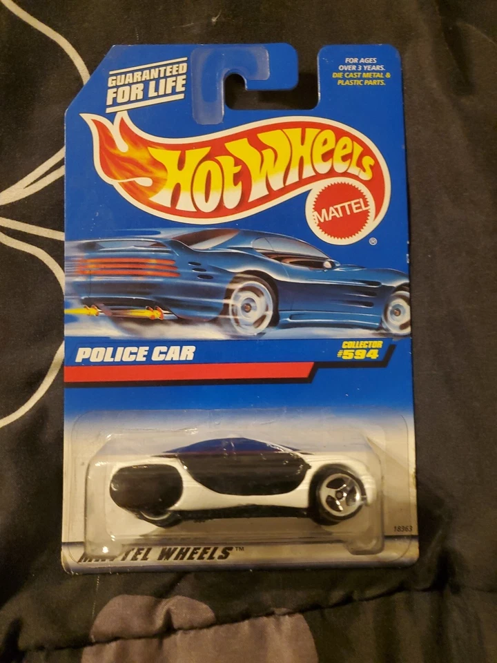Van / Sports Car / Hot Wheels Police Car #594 18363 #H28 - Image 1 of 1