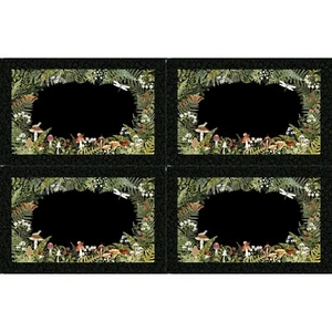 Northcott - Wild Harvest - 43.25" X 28" Placemat Panel - Digital - Black - Picture 1 of 8