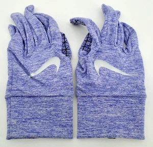 Nike Dri-Fit Gloves Women's XS Element Running Rush Violet Heather/Silver - Picture 1 of 9