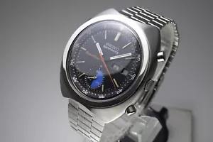 Vintage 1971 JAPAN SEIKO FIVE SPORTS SPEED-TIMER 6139-7020 17Jewels Automatic. - Picture 1 of 12