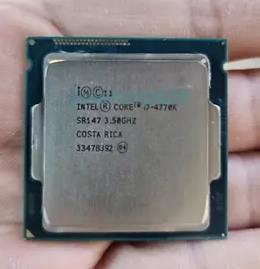 4th Gen Intel Core I7-4770K SR147 3.5GHz Quad-Core 8MB LGA1150 CPU Processor - Picture 1 of 4