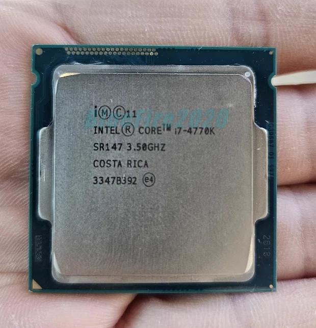 4th Gen Intel Core I7-4770K SR147 3.5GHz Quad-Core 8MB LGA1150 CPU Processor - Image 1 of 4