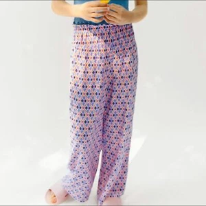Zara Girls Bold Aztec Print Wide Leg Pull On Pants Trousers size 11/12 NWT - Picture 1 of 5