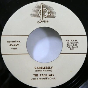 the CADILLACS 45 Carelessly / Zoom Boom Zing MINT- Repro Doowop #2702 - Picture 1 of 2
