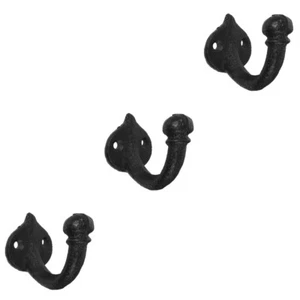 Set of 3 Wandgarderobe Flurdekoration Haken Für Die Wandmontage - Bild 1 von 12
