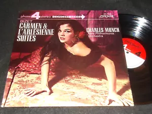 MUNCH Bizet CARMEN Cheesecake Terrific Cover LP Phase 4 AUDIOPHILE Interest Gtfl - Imagen 1 de 1