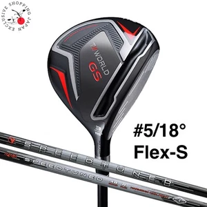 HONMA Golf Tour World GS Fairway Wood #5 18° SPEEDTUNED 48 Graphite Shaft Flex S - Picture 1 of 13