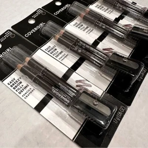 4er Set Covergirl Easy Breezy Brown Augenbrauenstifte Damen Rich Brown 505 NEU - Bild 1 von 3