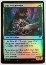 MTG Adventures in Forgotten Realms DIRE WOLF PROWLER 179/281 C Foil M/NM
