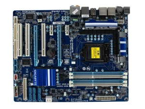 For GIGABYTE P55A-UD3R motherboard P55 LGA1156 4*DDR3 16G ATX Tested ok - Picture 1 of 4