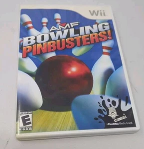 AMF Bowling: Pinbusters! Nintendo Wii, 2007 Vintage Tested 26503A (E Everyone) - Picture 1 of 8