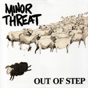 MINOR THREAT Out Of Step 12" Ep PUNK ROCK Straight Edge HARDCORE Reissue WHITE - Picture 1 of 2