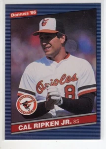 1986 DONRUSS CAL RIPKEN BASEBALL CARD #210 EX - Picture 1 of 1