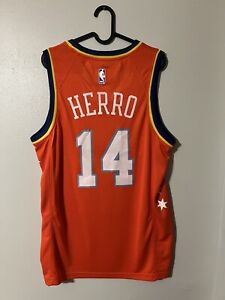 RARE Tyler Herro Rising Stars Jersey Miami Heat #14 Orange NEVER WORN NBA MINT !