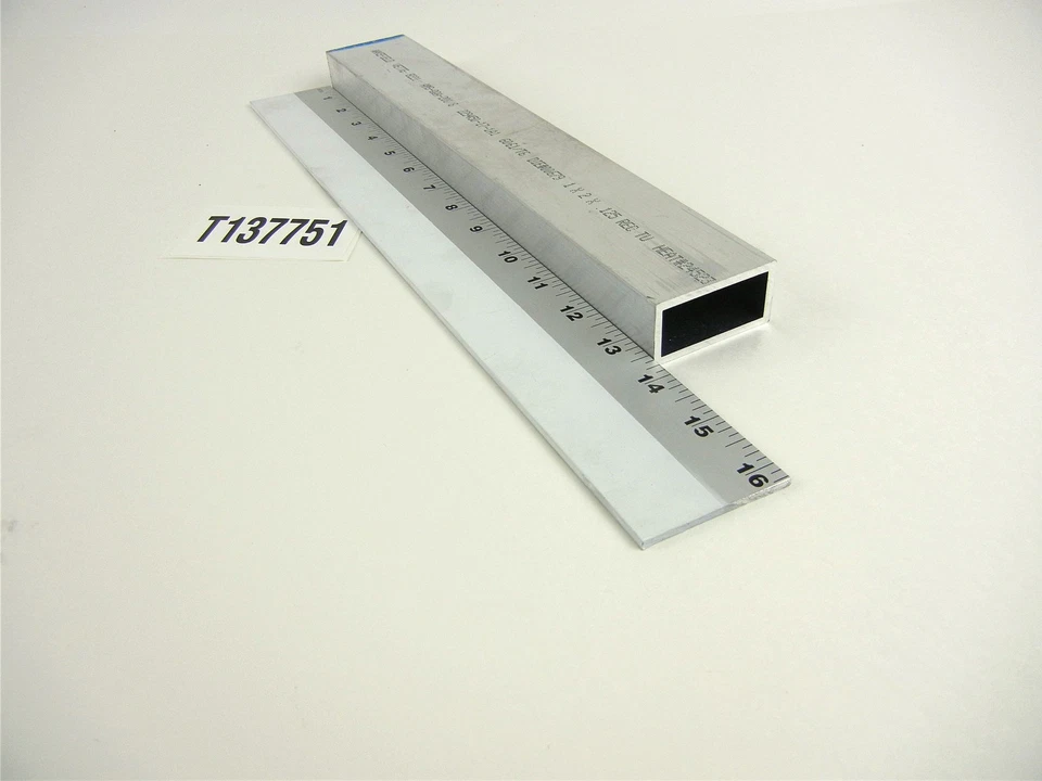 1" x 2" Aluminum Rectangle Tube .125 Wall 13.25 Length sku 137751 - Image 1 of 1