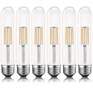 LUXRITELED Light Bulbs 5.7" 60-W Equivalent T9 Dimmable Warm White (6-Pack) - Picture 1 of 2