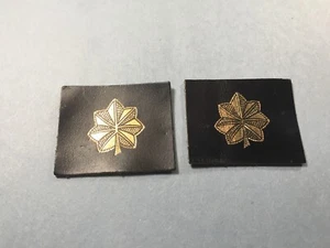 USAF / US Army Officer-Rank Insignia - Major (sew-on, leather badge) (2 pcs) - Picture 1 of 7