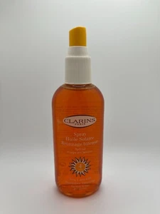 Sun Care Oil Intensive Tanning  Body & Hair By Clarins Lot L 5.08oz/150ml NNB - Picture 1 of 2