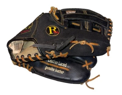 Regent Sports Black Leather Baseball Glove Mitt Lenny Dykstra Flex Wedge Deep - Image 1 of 4