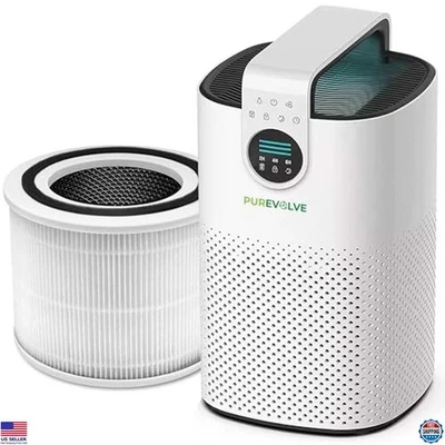 Purificador de aire y difusor de aceites esenciales HEPA-13 para habitaciones grandes de hasta 1120 pies cuadrados Foto 1 de 4