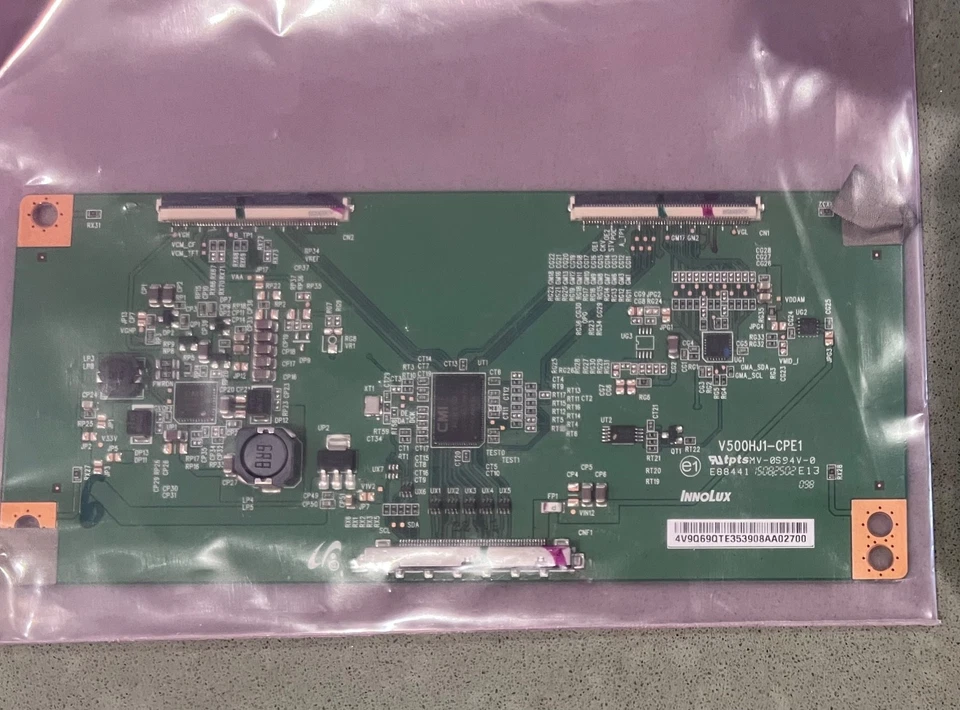 LG 50LF6100-UA 50LF6000-UB NEC E585 T-Con Board (V500HJ1-CPE1) NC500DUN-VXBP3 - Image 1 of 1